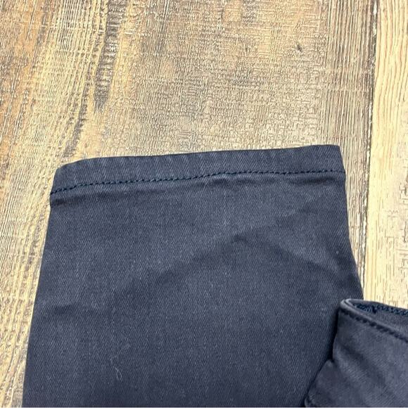 Pistola Navy Skinny Jeans Minimalist Chic Zippers Quiet Luxury Women's Size 25 - Picture 4 of 6
